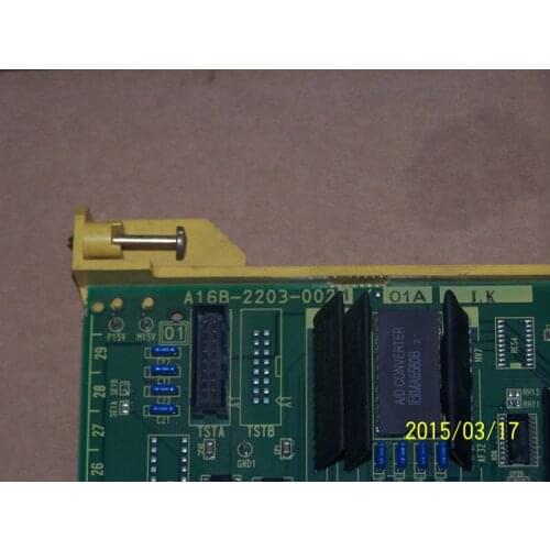 100% TESTED ORIGINAL A16B-2203-0021 FANUC CIRCUIT BOARD A16B-2203-0021 CNC SPARE PARTS A16B-2203-0021