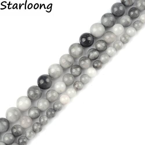 3A Natural Stone Genuine Round hawks eye Stone Beads Loose Strand Beads 15" 6-10MM Pick Size DIY Jewelry Making Bracelets