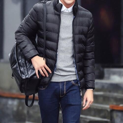 5XL Winter Jacket Men 2020 New Cotton Padded Thick Jackets Parka Slim Fit Long Sleeve Quilted Outerwear Clothing Warm Coats