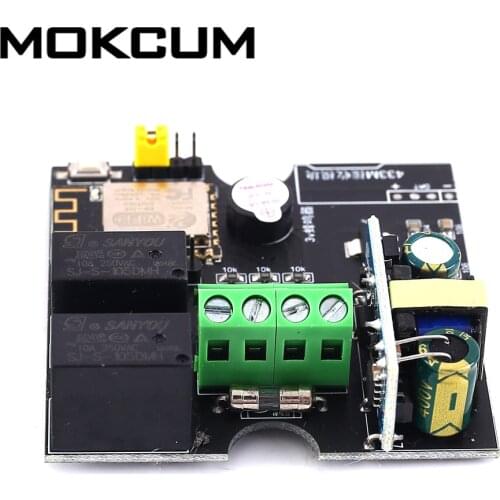 AC 220V 200W ESP8266 Wireless WIFI Module 2Bit Relay Module IoT Remote Controller Switch Module APP Transceiver