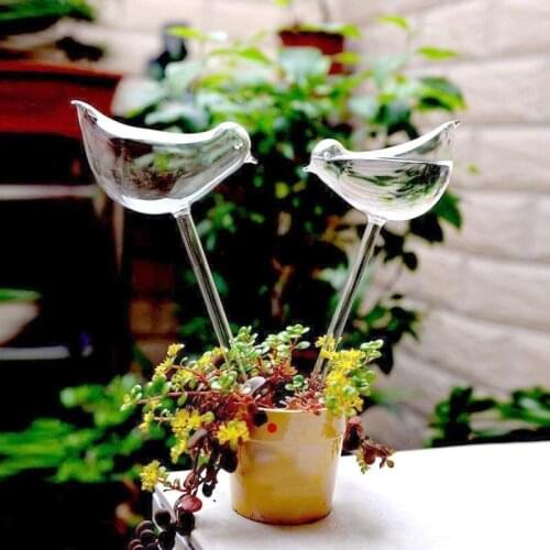 Automatic Water Feeder Plants Flowers Water Feeder Automatic Self Watering Devices Bird Star Heart Design Plant Waterer
