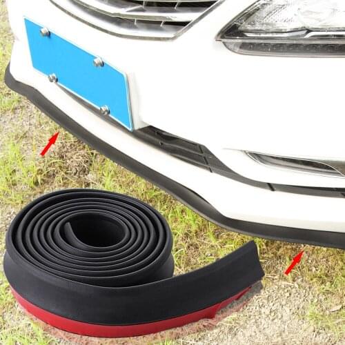 Car Front Lip Bumpers/Rubbers Lip Skirt Protector For Opel Astra G/GTC/J/H Corsa Antara Meriva Zafira Mokka Signum