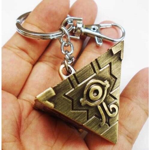 Newcosmile Yugioh YU Gi OH Millennium Puzzle Keychain keyring pendant Strap Decor Gift new hot fashion
