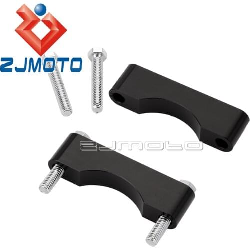 Black Motorcycle Front Fender Spacer For Harley Road King Street Tour Glide FLHT FLHR FLHX FLTR 1984-2013 Touring FLT Trike