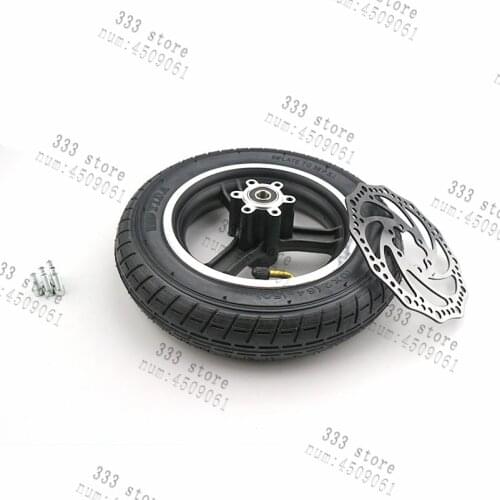 Wheels 10x2 tire tube with Disc brake fit electric scooter bike Refit Motorcycle parts Kids Bike Schwinn Roadster Trike