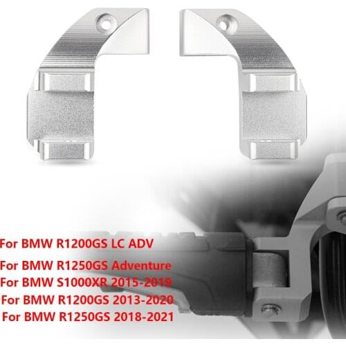 Foot peg Motorcycle Passenger Footpeg Lowering Kit For BMW R1200GS LC ADV 2014-2020 R1250GS Adventure 2018-2020 S1000XR 15-19