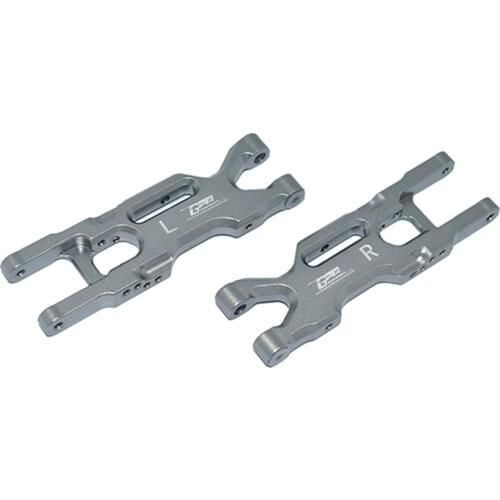 The Alloy Rear Lower Swing Arm Set for LOSI 1/18 Mini-T 2.0 2WD Stadium Truck RTR RC Car Upgrade Part