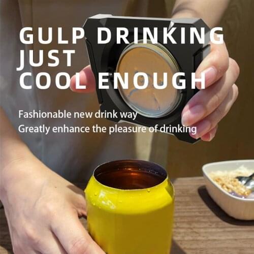 Can Opener Topless Kitchen Bottle Opener Swing Portable Tin Cap Remover for Home Bar kitchen Tools 2021 NEW