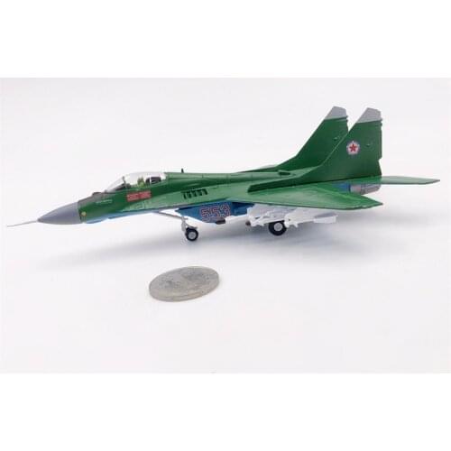DIECAST Alloy Model 1/100 Scale MIG29 MIG-29A Russia Federation Soviet Union Air Force Fighter Aircraft Airplane Toys Display