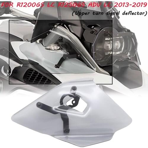Motorcycle upper turn signal deflector windshield Suitable for BMW R1250 GS LC ADV all year R1200 GS LC (2013-2019)
