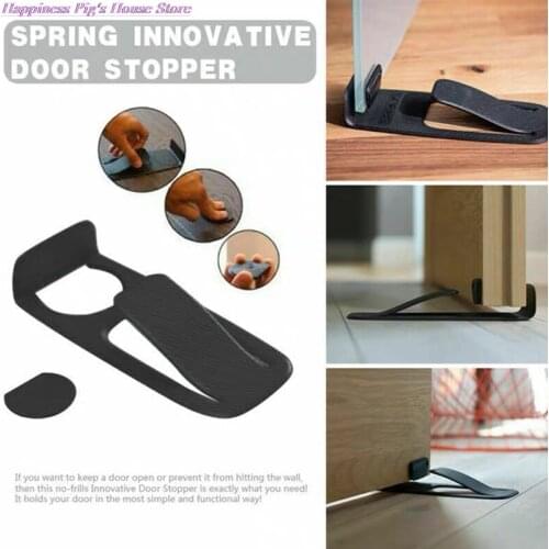 Spring Door Stopper Properly Holds Your Door Open Door Wedge Holder Multi-function Door Stopper