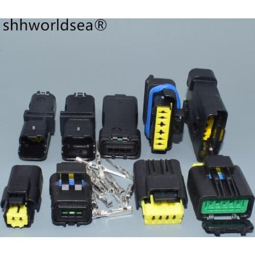 Shhworldsea 2,3,4,5,6P 211PC02280081 211PC022S0049 Female Male Car Sensor Connector Turn Light Plug Lamp Socket For Auto Truck