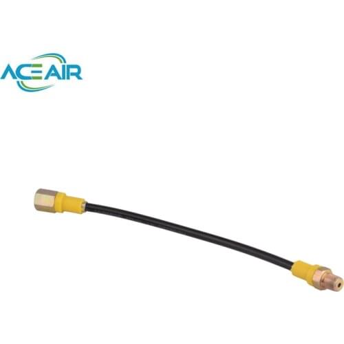 PCP Paintball High Pressure Hose Nylon Tube 300bar/4500psi HP Hoses 1/8NPT Male 1/8NPT Female Connection 23cm Long