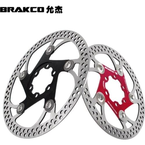 Brakco Bicycle Brake Disc Rotor DR-16FA 140/160/180/203mm Mountain MTB Bike Floating disk cable parts