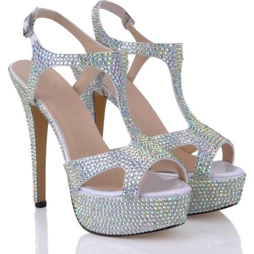 Womens Pumps Wedding Cross strap Fish mouth Artificial PU Solid color Fine heel Buckle CM High Heels Party Shoes