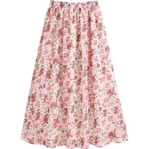 WALKSO High Waist Skirts For Women