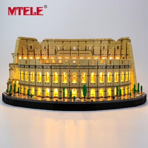 MTELE LED Light Kit for 10276 Colosseum
