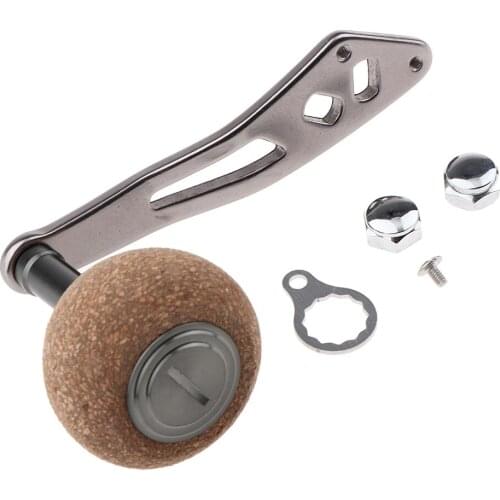 Reel Replacement Power Handle Part - Metal Fishing Spinning Reel Handle for Baitcasting/Drum/Raft Reel Fishing Tools