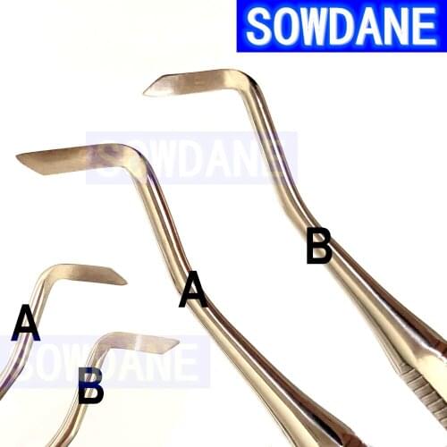 Dental Implant Surgical Enamel Chisel Bone Knife Split Grafting Margin Trimmer Gingival Remover Scraper Cutting Tool