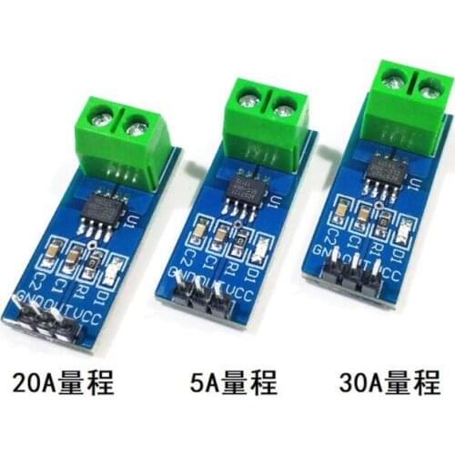 10PCS 5A 20A 30A Hall Current Sensor Module ACS712 module