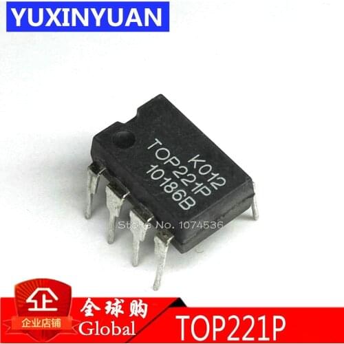 10PCS/lot TOP221P TOP221PN TOP221 LCD management chip DIP8 soared