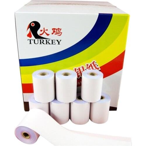 2-ply Cash Register Bond Pos Paper Rolls Width 3" (Inch) Length 50' (Feet) 100 Rolls