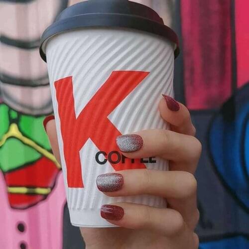 24pcs fake short nails with glue Early autumn crystal cats eye detachable wear belt finished product fails nails Manicure patch