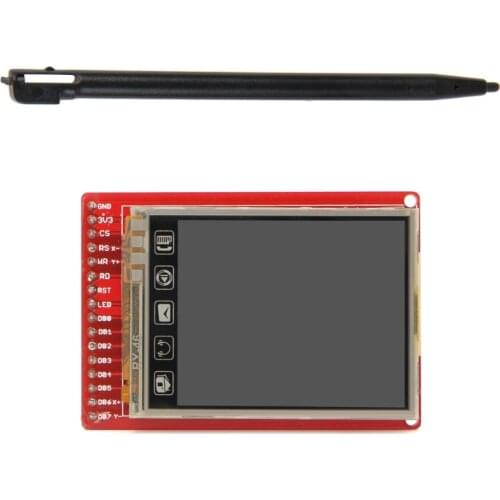 3.3V TFT LCD 2.0" Touch Screen Breakout Board With Touch Pen For Arduino