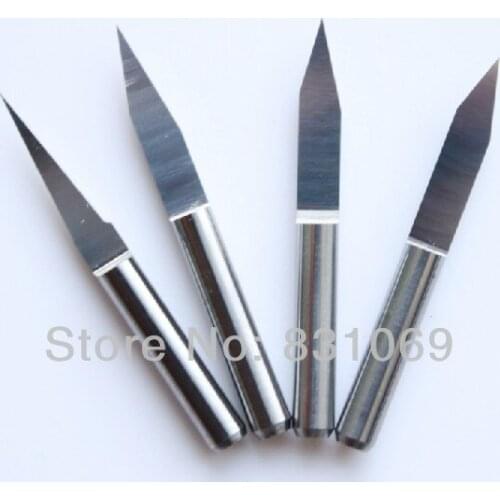5pcs/Lot 3.175mm 1/8'' Carbide PCB Engraving Bits CNC Router Tool 30 Degree 0.3mm 3003