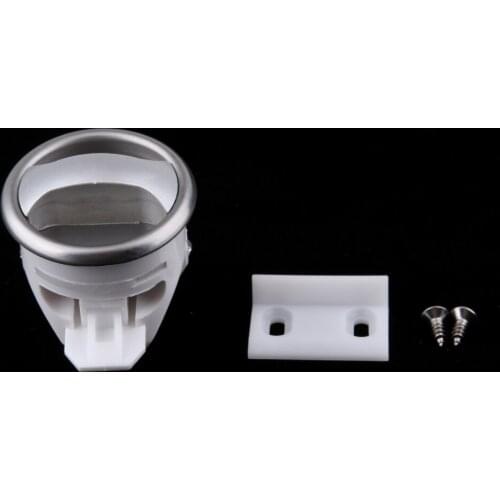 Keyless Turn Button Lock Yacht Rv Drawer Lock Cabinet Lock 8-20mm Chrome