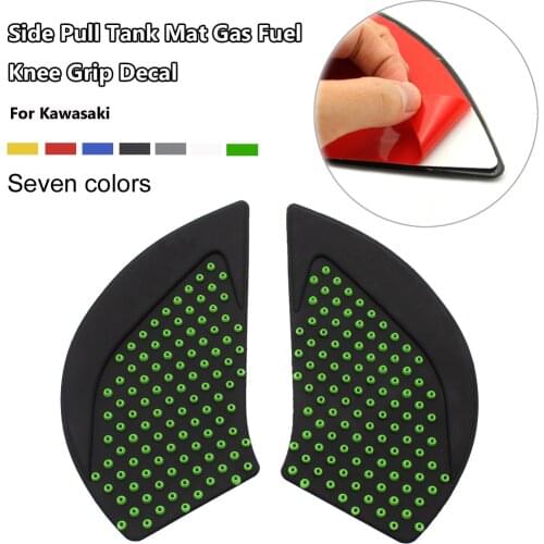 For Kawasaki Ninja 650 Motorcycle Side Pull Tank Mat Gas Fuel Knee Grip Decal