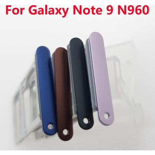 Dual Single Sim Card Tray For Samsung Galaxy Note 9 N960 N960F N960FD N960U SIM Card Tray Slot Holder Replacement Part