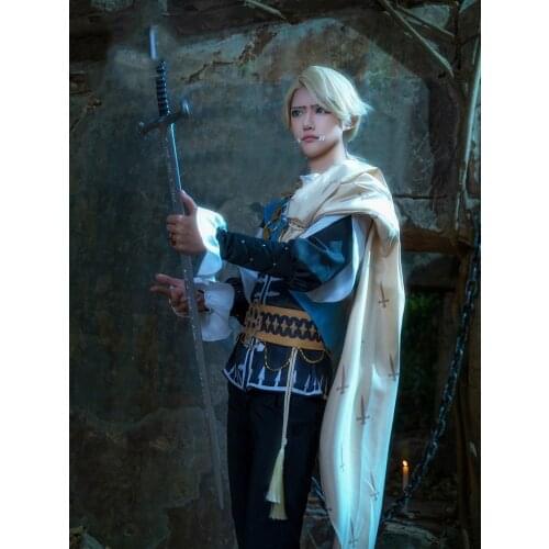 Game Identity V Cosplay Costume Exorcist/embalmer Aesop Carl New Skin Men Cos Halloween Clothing Full Set