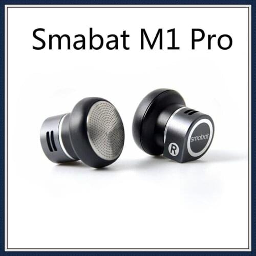 Smabat M1 Pro Earbud Earbuds HIFI Metal CNC Earphone 14.2mm Dynamic MMCX Maze Design Flat Head BK M1Pro MX980 ST-10 ST10 PK2 PK3