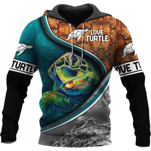 Fashionable Animal Beautiful Turtle Owl autumn winter Sweatshirt 3D print Unisex casual Zip Hoodie original street style Hoodie