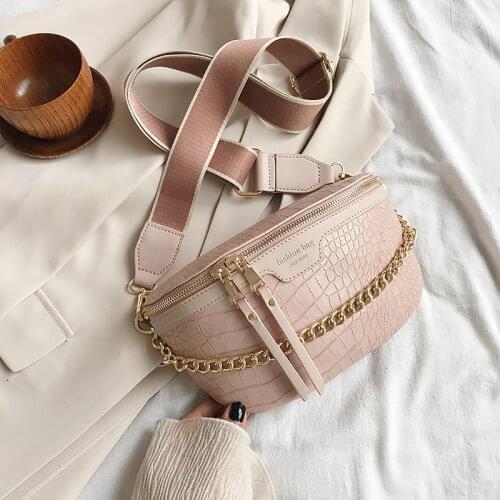 Retro Waist Bag PU Leather Fanny Pack Shoulder Bag Ladies Waist Pack Bag Women Vintage Belt Bag Multifunctional Chest Bag