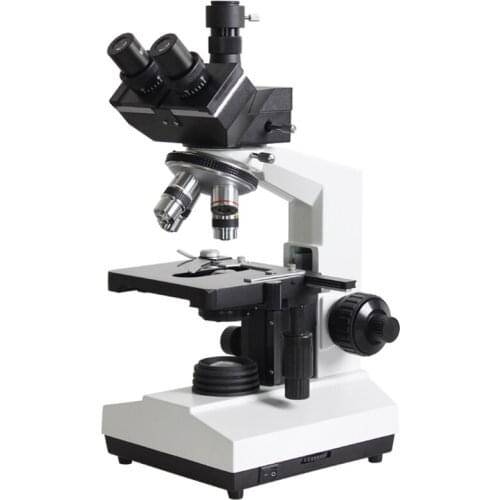 2500X Professional Lab Biological Trinocular Microscope with LED Lamp Industrial Camera 8-Inch Digital Screen Digital Microscope