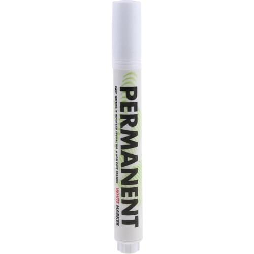 White Marker Pen Paint Oil Car Tire Marker Pen Waterproof Paint Graffiti Pen