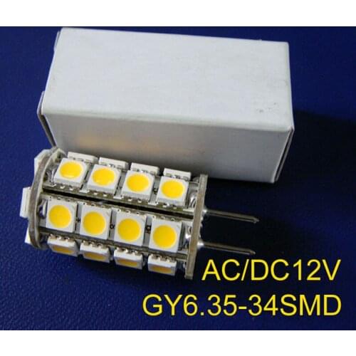 High quality GY6.35 led light AC/DC12V GY6.35 led lamps,12V led G6.35 bulbs(free shipping 20pcs/lot)