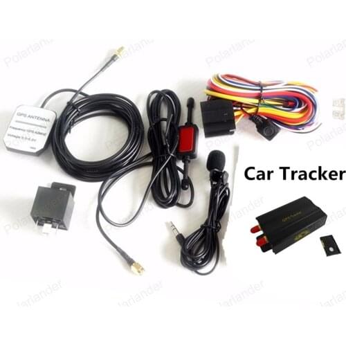 High quality Real-Time GSM GPRS Tracking Vehicle Car GPS Tracker TK103A with free platform