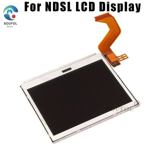 For Nintendo NDS DS Lite Replacement Parts Top Bottom Upper Lower LCD Screen Display Game Accessories