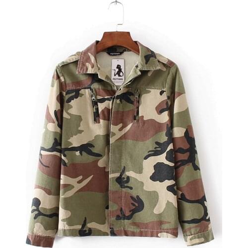 Women Camouflage Jacket Coat Autumn Winter Street Jacket Women Casual Jackets Abrigo Mujer Jacket Куртки Женские Весна 2021