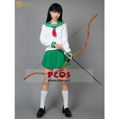 ProCosplay In stock assorted size Inuyasha Higurashi Kagome sailor outfit cosplay costume for women mp001838