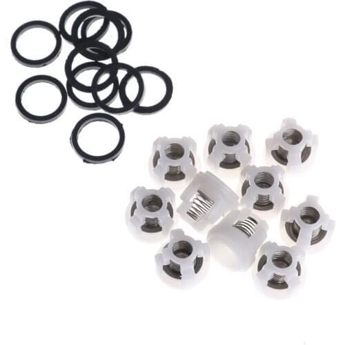 10Pcs Plastic Check Valve Repair Kit For Power Pressure Washer Water Pump