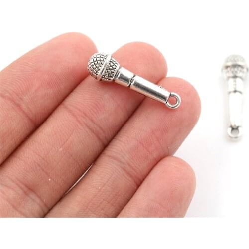 2pcs Dollhouse Miniature Accessories Microphone Furniture Doll House Decoration Toys For Girl Birthday Gifts