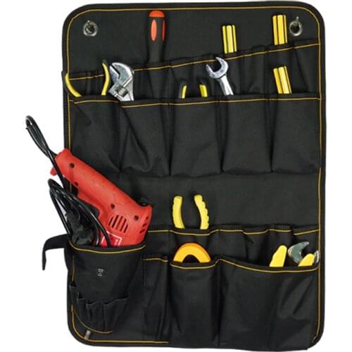 30 Pocket Electrical Maintenance Tool Bag Hanging Wall Tool Pouch