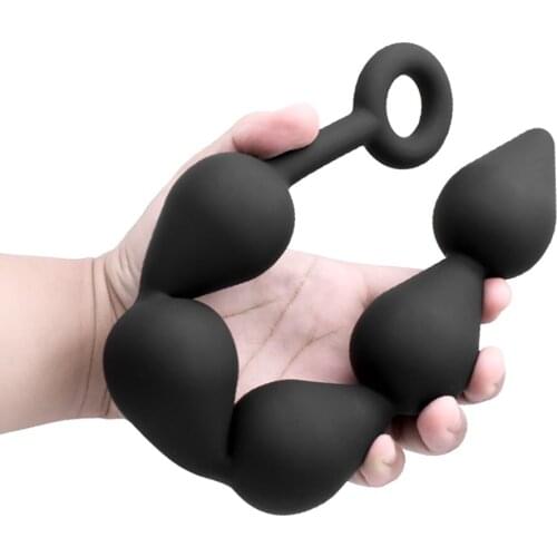40*4.5cm Super Big Anal Beads Anal Balls Sex Toys For Men Women Dildo Silicone Butt Plug Sex Products Sex-Toys Vagina Stimulate