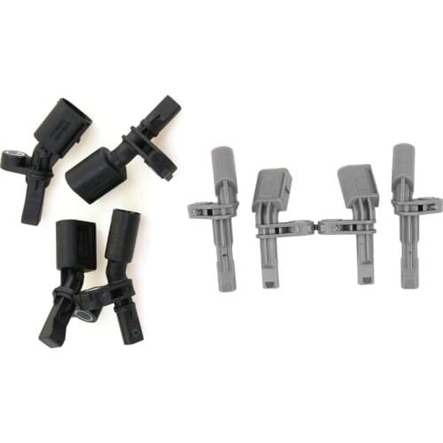 4x Front Rear Left Right Wheel Speed Sensor for Sagitar Magotan Octavia & 4 x ABS Wheel Speed Sensor for WHT003860