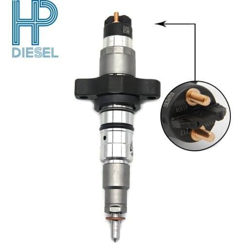 Common rail diesel fuel injetor 0445120212, For CUMMINS engine, for nozzle DSLA143P5501, for control valve F00RJ02130, for BOSCH