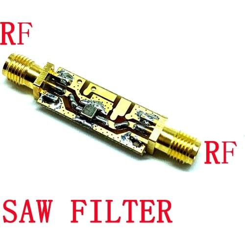 1575 MHz GPS SAW Bandpass Filter BPF 1.575GHz Band Pass Satellite Positioning SMA for HAM Radio Amplifier Power